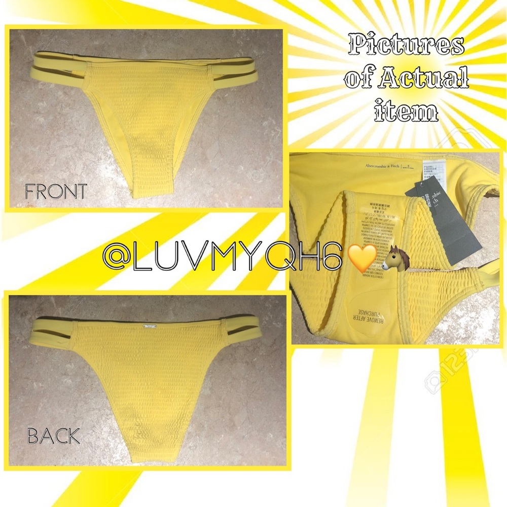 Abercrombie & Fitch🎉HP🎉 CHEEKY SWIM BOTTOMS - Picture 2 of 3